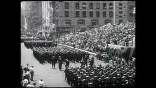 Monster Victory Parade Cheered By 2,500,000 In New York (1945)