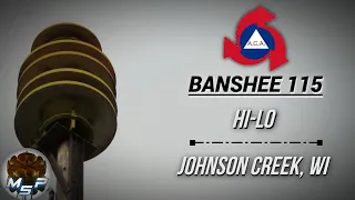 A.C.A. Banshee 115 "Super Banshee" Special Siren Test | HI-LO | Johnson Creek, WI