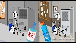 Henry Stickmin OLD vs New - NrG Drink fail comparison (Escaping the Prison)