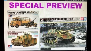 Tamiya Special Preview and more new Brummbar and 1/16 Jagdpanther