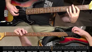 Blink 182 - What's My Age Again? - Bass Playthrough With Tab