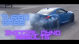 Turbo GR86 Initial Dyno Results