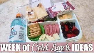 Easy Cold Lunch Ideas for Work or Back to School | August 2019