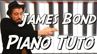 🎹James Bond Theme 007 - Piano tuto facile et stylé - Musique de film BO