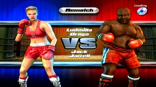 Ludmilla Drago VS Jack Jarrell | Rocky Legends | Fantasy Exhibition Boxing Match