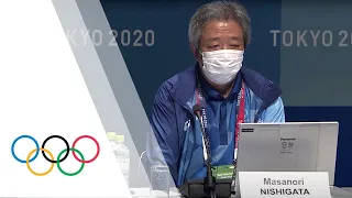 Press Conference on COVID 19 and heat countermeasures with Tokyo 2020 and IOC