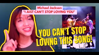 FIRST TIME! Listening to Michael Jackson's "I Just Can't Stop Loving You"! | REACTION!!!