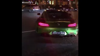 Mercedes AMG GTS 🇩🇪 Drift / Burnout / Police / Exhaust