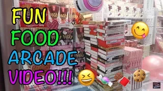 FUN FOOD ARCADE VIDEO!!!