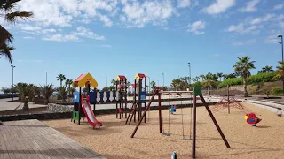 Alcalá in Tenerife (Canary Islands, Spain) - a walk along the coast in October.