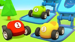 Full episodes of Helper Cars cartoons for kids. Learn colors for kids. Animation for kids.