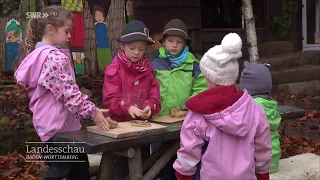 Ein Tag im Waldkindergarten