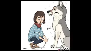 Being a Wolf (Adorable Animal Comics) By Pet Foolery Comic Dub