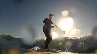 GO Pro SUP first day test
