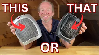 Pelonis Heater versus Amazon Basics Heater