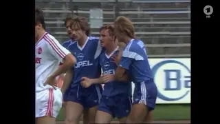 1986/1987 02. Spieltag 1. FC Nürnberg - VfL Bochum