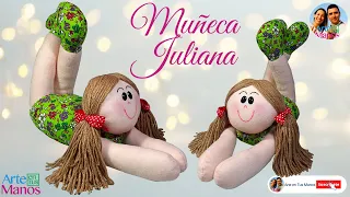 🔴How to Make CLOTH DOLLS Juliana, Easy Step by Step with Art in Your Hands