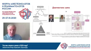 Знания о Шоке в 2020 году Заболотских И.Б.