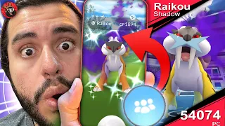 GÁNALE FÁCIL A RAIKOU SHINY OSCURO en Pokémon GO