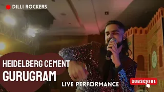 Dilli Rockers live  at | Gurugram | Heidelberg Cement India Ltd #indiasyoungestdjbasedband #djband