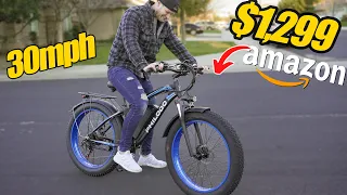 I Bought the most AVERAGE-PRICED E–Bike on Amazon!! ($1,299)