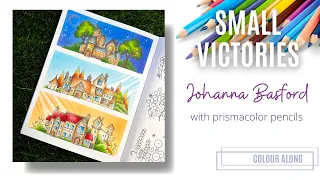 Colour Along | Small Victories by Johanna Basford | Prismacolor