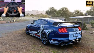 1000HP Ford Mustang Shelby GT500 - Forza Horizon 5 | Logitech g29 gameplay