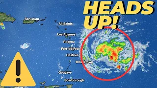 Tropics Update: Tropical Storm Bret Tracking More South (Caribbean Impacts!)