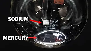 Mixing sodium with mercury