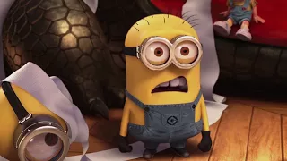 Despicable Me 2010 minon's funny scene in the mart