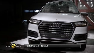 Euro NCAP - Crash Test of Audi Q7 2015 / 5 star safety rating