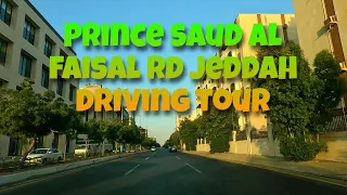 Prince Saud Al Faisal Rd Driving Tour Jeddah KSA | 4K