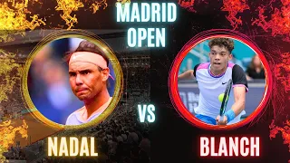 Rafael Nadal vs Darwin Blanch · Madrid Open Round 1 · LIVE TENNIS WATCHALONG