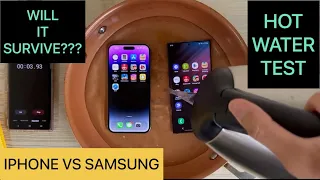 IPhone 14 pro max VS Samsung S22 Ultra | Water Test | TOP G |