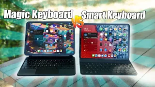 iPad Pro Magic Keyboard vs Smart Keyboard In Depth Comparison!