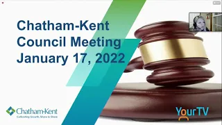 Chatham-Kent Council, January 17, 2022