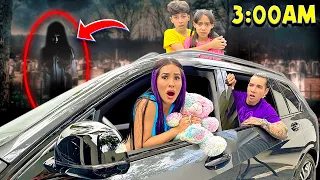 24 HORAS ENCERRADOS EN LA NUEVA CAMIONETA 😰🚘 *No debimos hacerlo* | Karla Bustillos