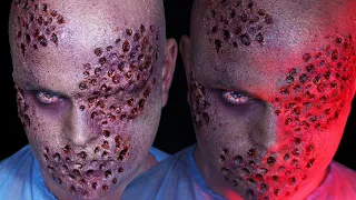 A FACE FULL OF HOLES!! - TRYPOPHOBIA - FX Makeup Tutorial!