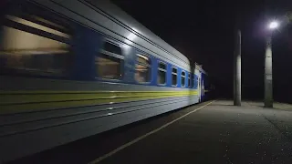 🇺🇦 "Пішов на зліт" Електровоз ЧС8-031 з поїздом EN 29 Київ-Ужгород