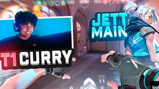 How A PRO PLAYER Entry Frags With JETT !!! | T1 curry