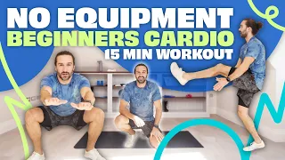 15 Minute BEGINNERS Cardio Workout | The Body Coach TV