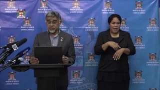 Fijian PS for Health holds press conference, COVID19 update -- 12 May, 2021