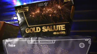 Evolution Fireworks Gold Salute 49's Uusivuosi 2020-21