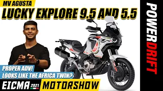 MV Agusta Lucky Explorer | Cagiva Elefant's Spritual Successor? | EICMA 2021 | PowerDrift