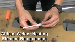 Element Replacement for an Airless Plastic Welder