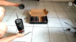 cómo instalar coilover universales