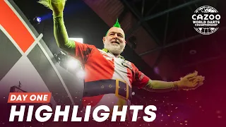 BACK AT THE PALACE! | Day One Highlights | 2022/23 Cazoo World Darts Championship