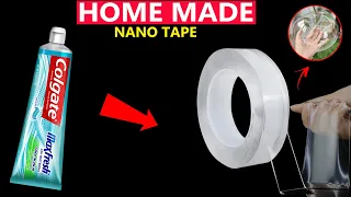 how to make nano tape at home |  how to make nano tape with colgate | how to make nano tape
