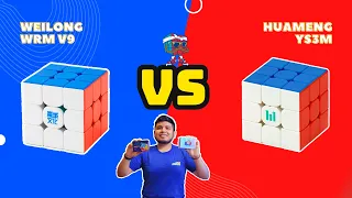 "Comparación Cubo de Rubik: Moyu Weilong V9 vs. Huameng YS3M | ¿Cuál es el Mejor Cubo?"