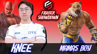 DRX | KNEE (Heihachi) vs MAMA's BOY (King) FIGHTERS SHOWDOWN 2023 - Tekken 7